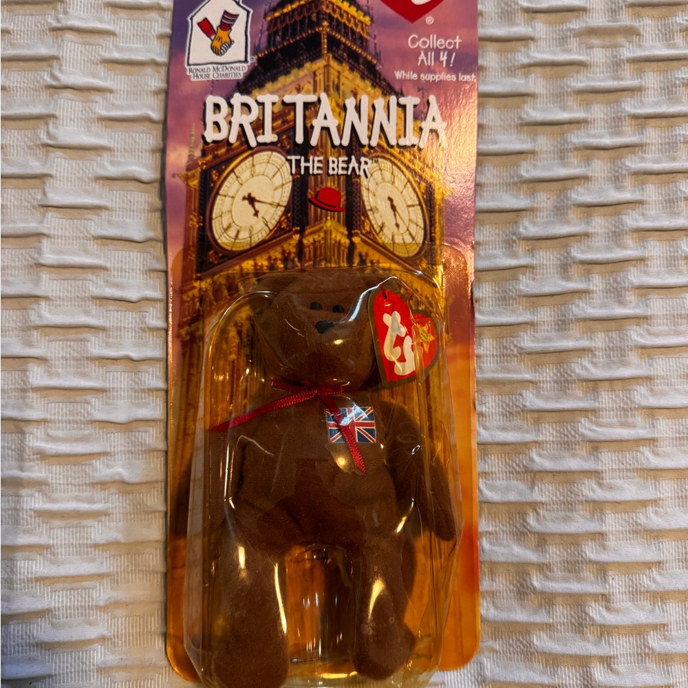 Ty Brown Stuffed Animal Bear